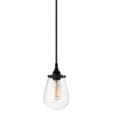 Sonneman - 4291.25 - One Light Pendant - Chelsea - Satin Black