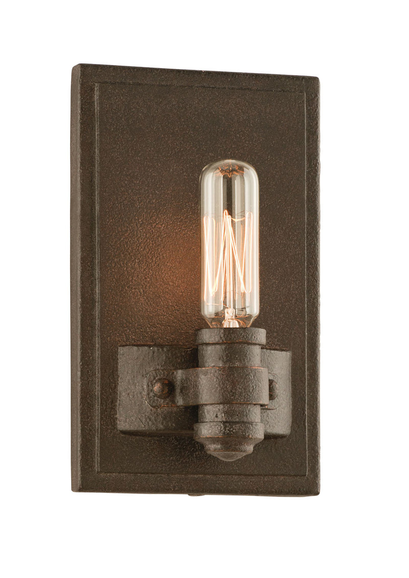Troy Lighting - B3121 - One Light Wall Sconce - Pike Place - Shipyard Bronze