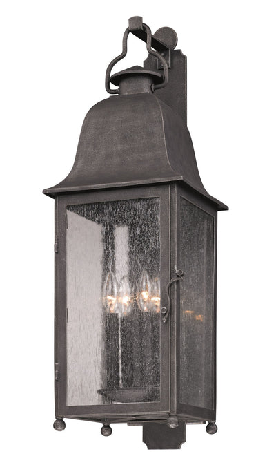 Troy Lighting - B3213 - Four Light Wall Lantern - Larchmont - Aged Pewter