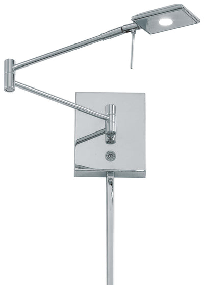 George Kovacs - P4328-077 - LED Swing Arm Wall Lamp - George'S Reading Room - Chrome