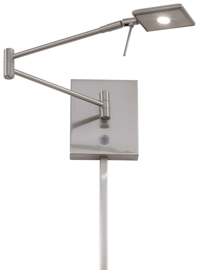 George Kovacs - P4328-084 - LED Swing Arm Wall Lamp - George'S Reading Room - Brushed Nickel