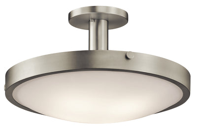 Kichler - 42246NI - Four Light Semi Flush Mount - Lytham - Brushed Nickel
