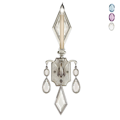 Fine Art - 728750-1ST - One Light Wall Sconce - Encased Gems - Silver