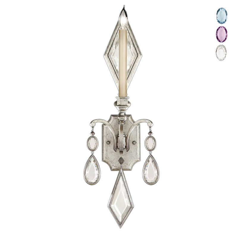 Fine Art - 728750-1ST - One Light Wall Sconce - Encased Gems - Silver