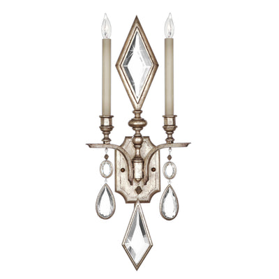 Fine Art - 729050-3ST - Two Light Wall Sconce - Encased Gems - Silver