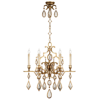 Fine Art - 729640-3ST - Six Light Chandelier - Encased Gems - Gold