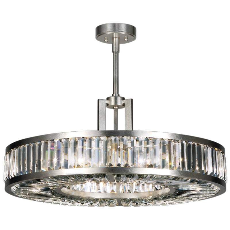 Fine Art - 815840ST - Six Light Pendant - Crystal Enchantment - Silver