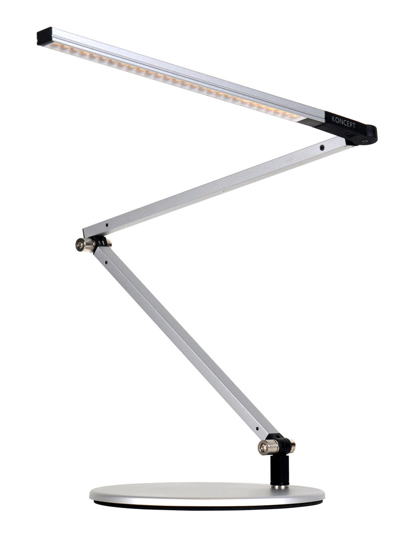 Koncept - AR3100-CD-SIL-DSK - LED Desk Lamp - Z-Bar - Silver