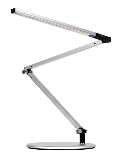 Koncept - AR3100-WD-SIL-DSK - LED Desk Lamp - Z-Bar - Silver