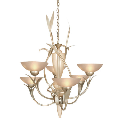 Van Teal - 665050 - Six Light Chandelier - Almost Autumn - Autumn Wood Silver