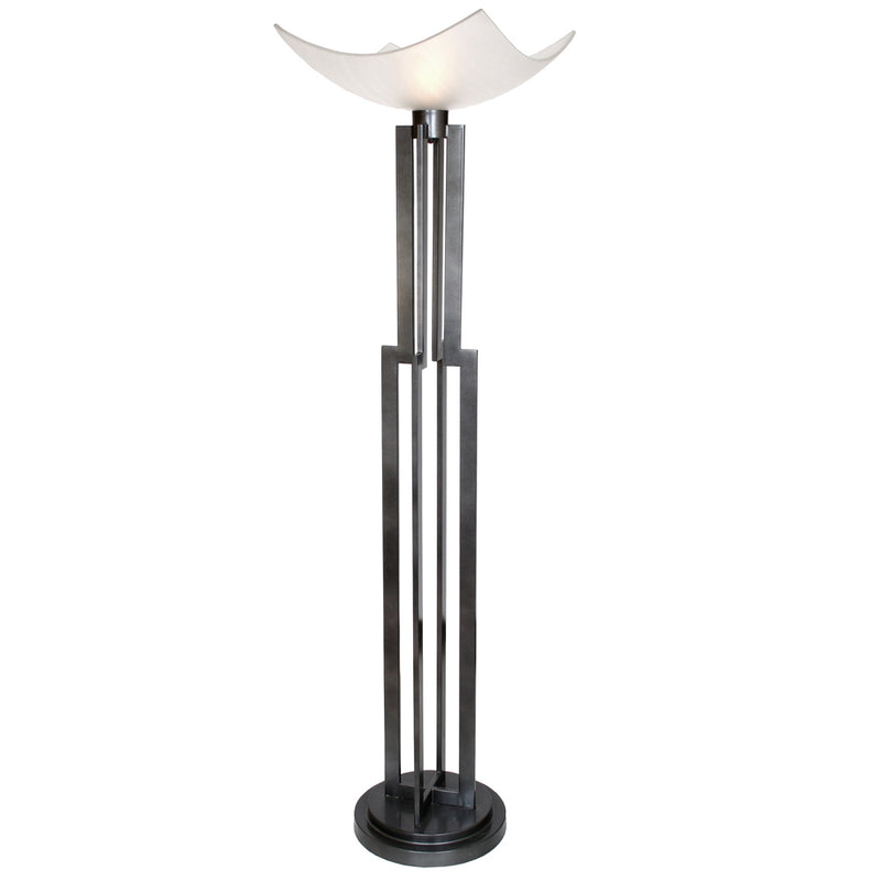 Van Teal - 773181 - One Light Torchiere - On - Weathered Steel