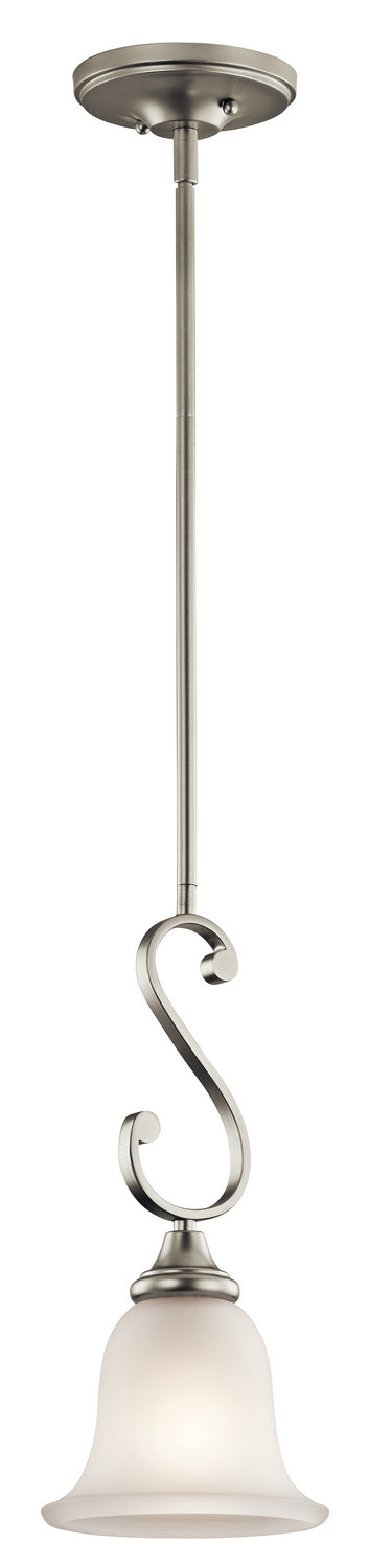 Kichler - 43162NI - One Light Mini Pendant - Monroe - Brushed Nickel