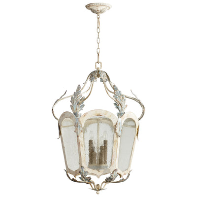 Cyan - 05716 - Six Light Pendant - Chantal - Parisian Blue