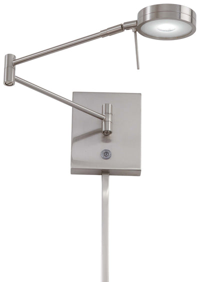 George Kovacs - P4308-084 - LED Swing Arm Wall Lamp - George'S Reading Room - Brushed Nickel