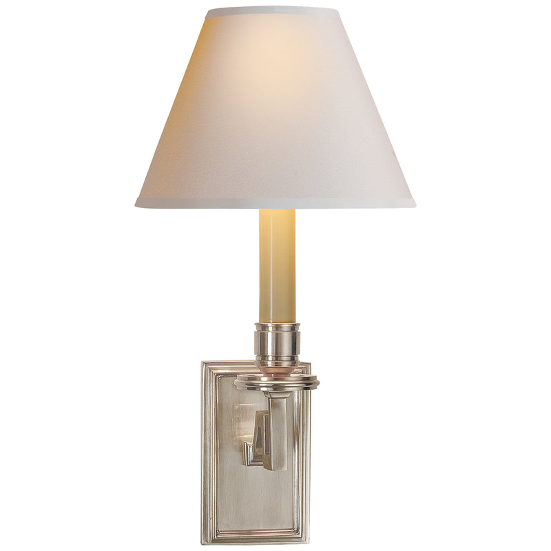 Visual Comfort Signature - AH 2001BN-NP - One Light Wall Sconce - Dean - Brushed Nickel