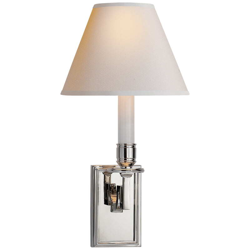 Visual Comfort Signature - AH 2001PN-NP - One Light Wall Sconce - Dean - Polished Nickel
