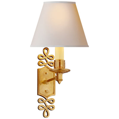 Visual Comfort Signature - AH 2010NB-NP - One Light Wall Sconce - Ginger - Natural Brass