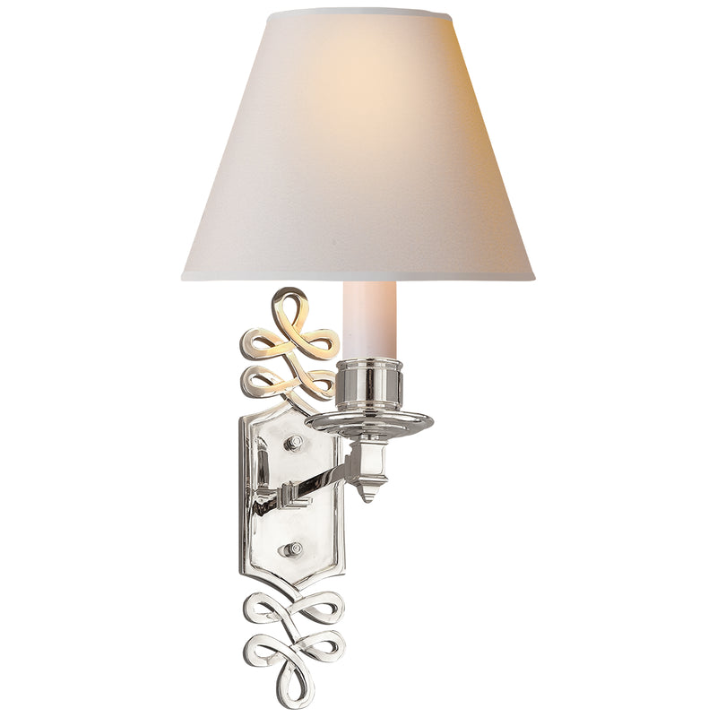 Visual Comfort Signature - AH 2010PN-NP - One Light Wall Sconce - Ginger - Polished Nickel