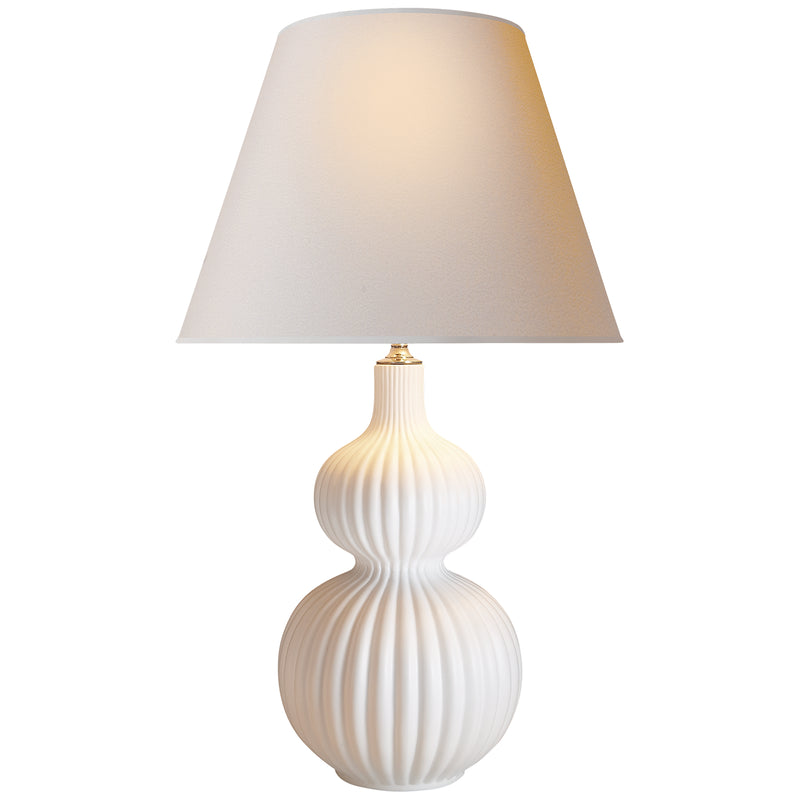 Visual Comfort Signature - AH 3040WHT-NP - Two Light Table Lamp - Lucille - Plaster White