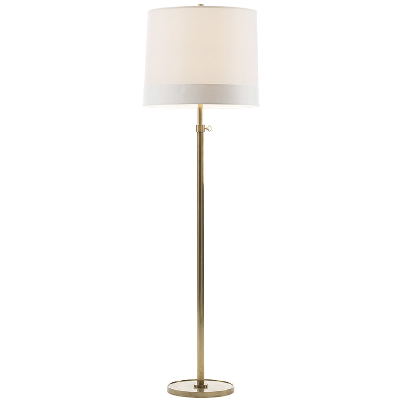 Visual Comfort Signature - BBL 1023SB-S2 - One Light Floor Lamp - Simple Scallop - Soft Brass