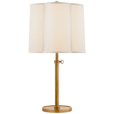 Visual Comfort Signature - BBL 3023SB-S - One Light Table Lamp - Simple Scallop - Soft Brass