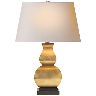 Visual Comfort Signature - CHA 8627AB-NP - One Light Table Lamp - Fang Gourd - Antique-Burnished Brass