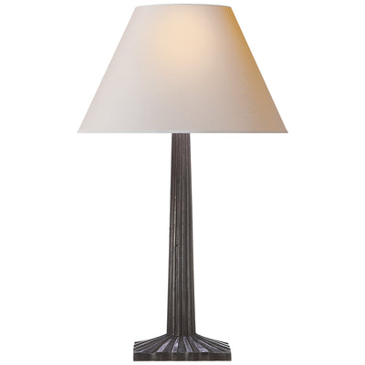 Visual Comfort Signature - CHA 8707AI-NP - One Light Table Lamp - Strie - Aged Iron