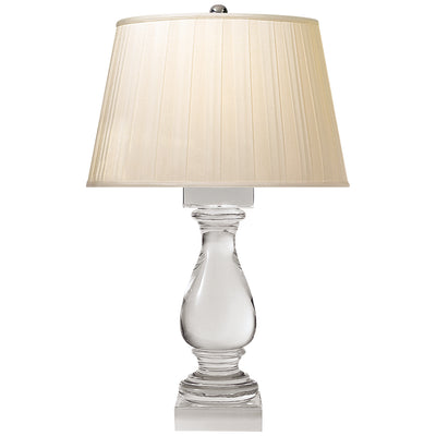Visual Comfort Signature - CHA 8924CG-SBP - One Light Table Lamp - Balustrade - Crystal