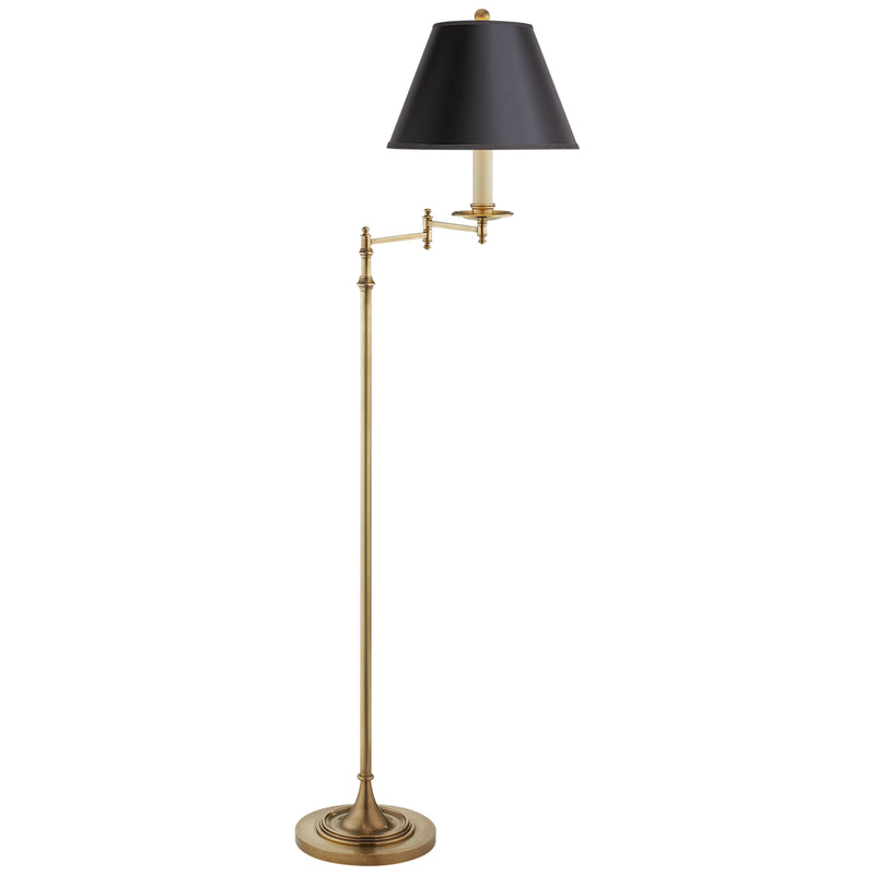 Visual Comfort Signature - CHA 9121AB-B - One Light Floor Lamp - Dorchester - Antique-Burnished Brass