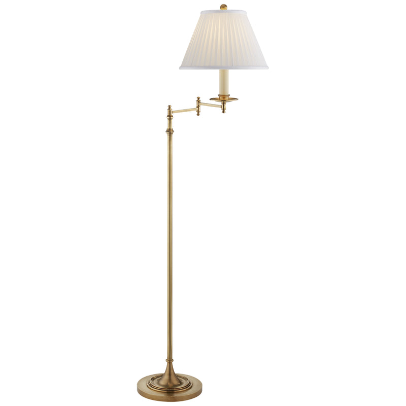 Visual Comfort Signature - CHA 9121AB-S - One Light Floor Lamp - Dorchester - Antique-Burnished Brass