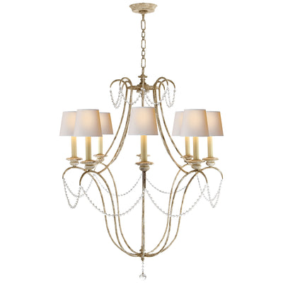 Visual Comfort Signature - CHC 1554OW-NP - Eight Light Chandelier - Montmarte - Old White