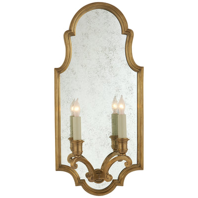 Visual Comfort Signature - CHD 1184AB - Two Light Wall Sconce - sussex5 - Antique-Burnished Brass
