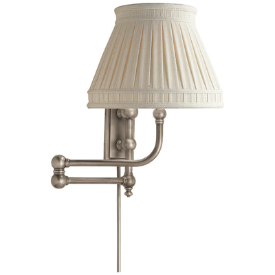 Visual Comfort Signature - CHD 2154AN-LCC - One Light Swing Arm Wall Lamp - Pimlico - Antique Nickel