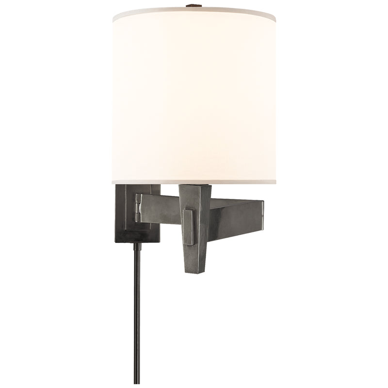 Visual Comfort Signature - PT 2000BZ-S - One Light Swing Arm Wall Lamp - ARCHITECTS - Bronze
