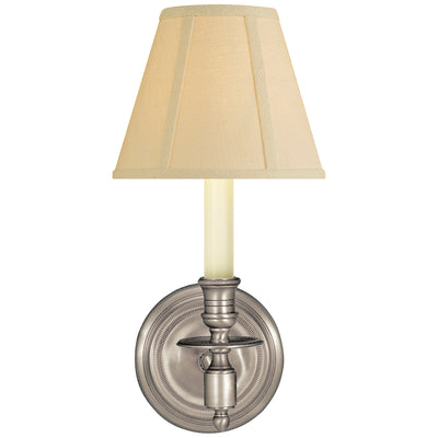 Visual Comfort Signature - S 2110AN-T - One Light Wall Sconce - FRENCH LIBRARY2 - Antique Nickel