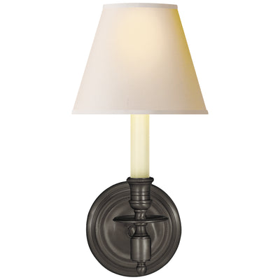 Visual Comfort Signature - S 2110BZ-NP - One Light Wall Sconce - FRENCH LIBRARY2 - Bronze