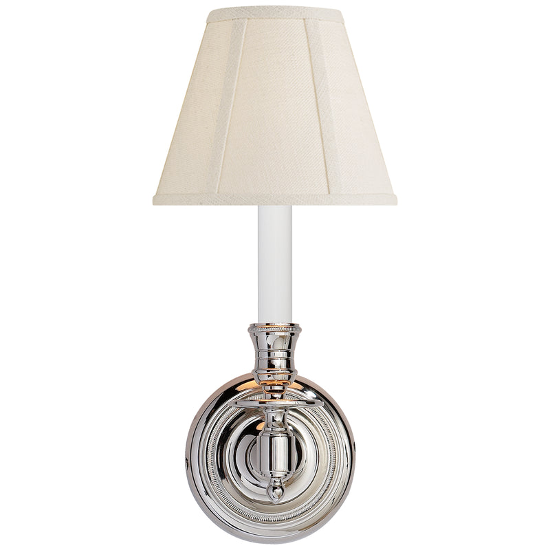 Visual Comfort Signature - S 2110PN-L - One Light Wall Sconce - FRENCH LIBRARY2 - Polished Nickel