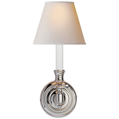 Visual Comfort Signature - S 2110PN-NP - One Light Wall Sconce - FRENCH LIBRARY2 - Polished Nickel