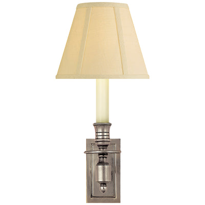 Visual Comfort Signature - S 2210AN-T - One Light Wall Sconce - FRENCH LIBRARY3 - Antique Nickel