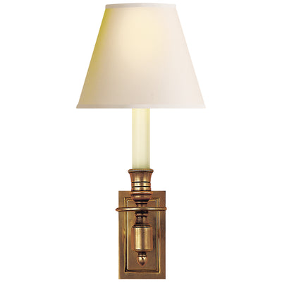 Visual Comfort Signature - S 2210HAB-NP - One Light Wall Sconce - FRENCH LIBRARY3 - Hand-Rubbed Antique Brass