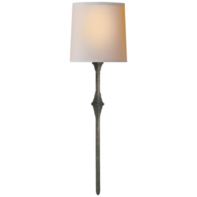 Visual Comfort Signature - S 2401AI-NP - One Light Wall Sconce - dauphine - Aged Iron