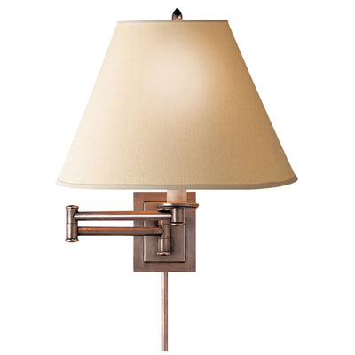 Visual Comfort Signature - S 2500AN-L - One Light Swing Arm Wall Lamp - Primitive Swing Arm - Antique Nickel
