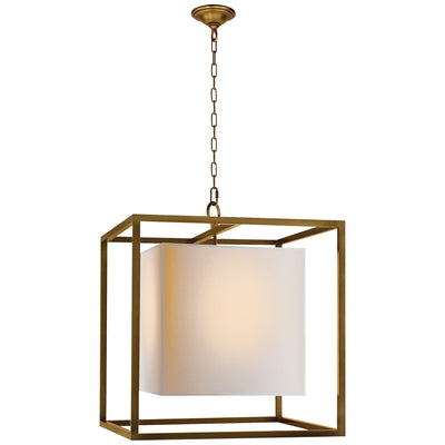 Visual Comfort Signature - SC 5160HAB - Two Light Lantern - CAGED - Hand-Rubbed Antique Brass