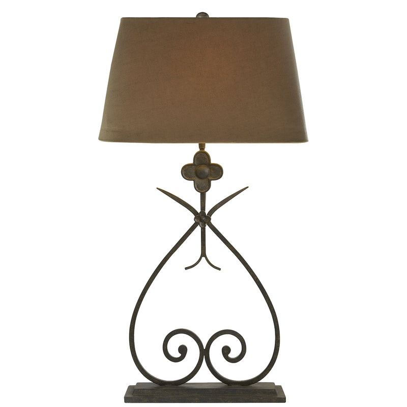 Visual Comfort Signature - SK 3100NR-TL - One Light Table Lamp - Harper - Natural Rusted Iron