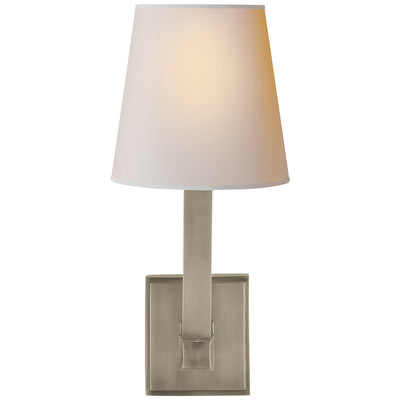 Visual Comfort Signature - SL 2819AN-NP - One Light Wall Sconce - Square Tube - Antique Nickel