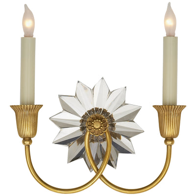 Visual Comfort Signature - SP 2013HAB - Two Light Wall Sconce - Huntington - Hand-Rubbed Antique Brass