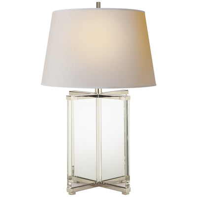 Visual Comfort Signature - SP 3005CG-NP - One Light Table Lamp - CAMERON - Crystal