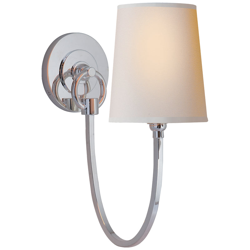Visual Comfort Signature - TOB 2125PS-NP - One Light Wall Sconce - Reed - Polished Silver