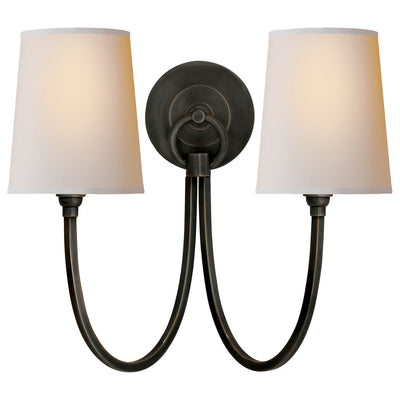 Visual Comfort Signature - TOB 2126BZ-NP - Two Light Wall Sconce - Reed - Bronze