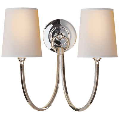 Visual Comfort Signature - TOB 2126PS-NP - Two Light Wall Sconce - Reed - Polished Silver